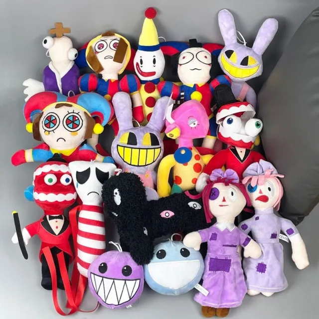 THE AMAZING DIGITAL Circus Pomni Jax Host Red Monster Plush Toy Doll Decor  Gift EUR 10,07 - PicClick DE