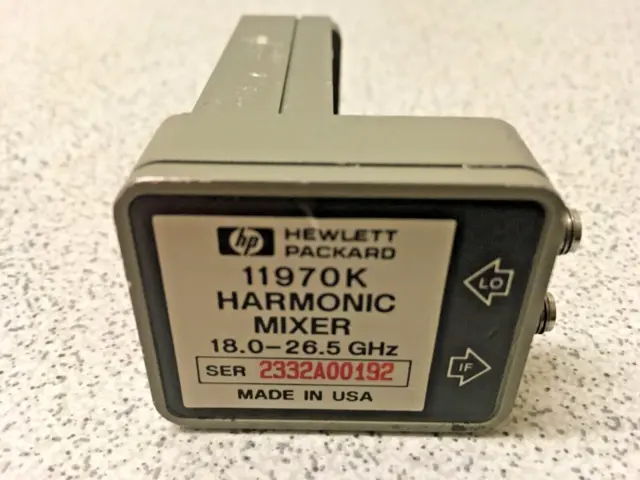 HP AGILENT KEYSIGHT 11970K 18-26.5GHz Harmonic Mixer