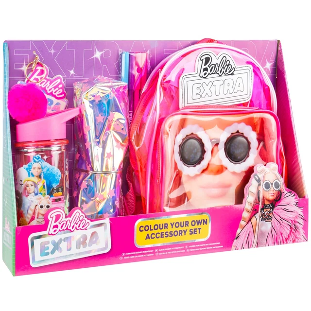 BARBIE EXTRA CYO Accessory Set Colour Your Own Accessory Set Gift For ...