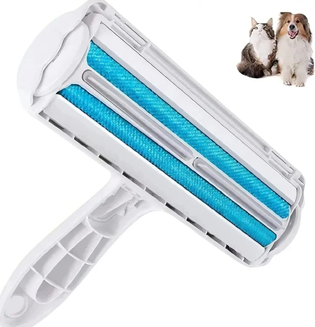 1/2X Pet Dog Puppy Cat Fur Lint Remover Roller Furniture Sofa Hair Removal Brush