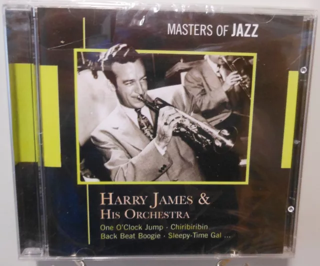 JAZZ CD Harry James and his Orchestra Masters Album mit 13 starken Songs #T1069