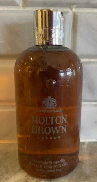 Molton Brown Heavenly Gingerlily Bath & Shower Gel 10oz/300ml - *DAMAGED LID*