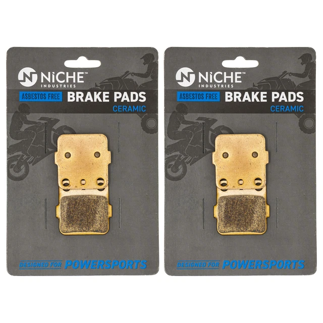 NICHE Brake Pad Set for Honda 43120 -HA5-305 HP5-602 HA5-671 Front Ceramic