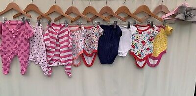 Baby girls bundle of clothes age 0-3 months & boots tu George