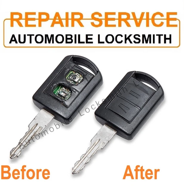 Porsche 911 996 & Boxster S 986 3-Button Remote Key Fob Repair Service