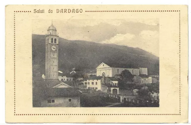 PORDENONE (024) - Saluti da DARDAGO (BUDOIA) - Fp/Vg 1922