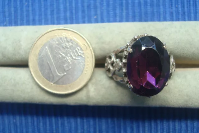Bague eveque améthyste best sale