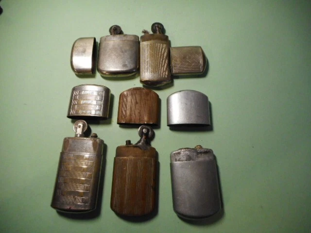 Briquet essence WW1 guerre 1914-18 Anglais poilu soldat daté France