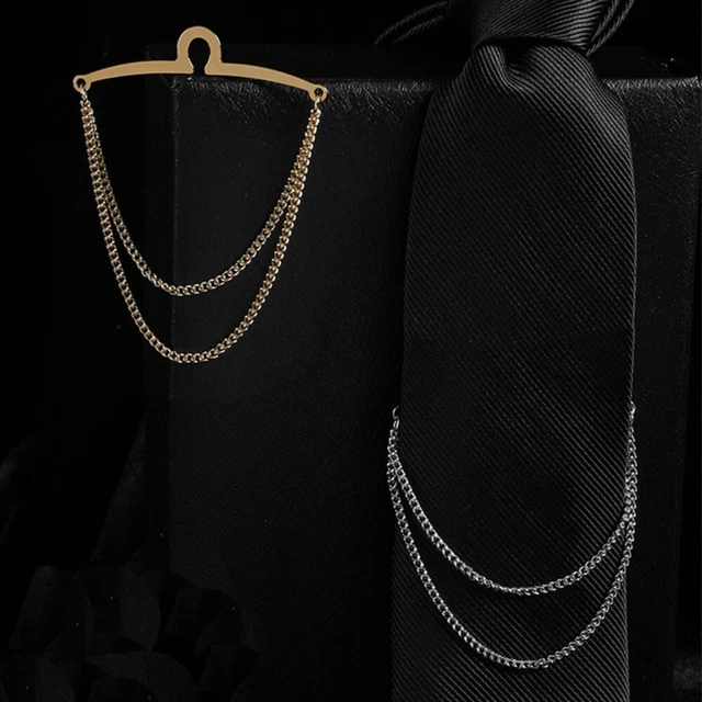 Shirt Chain Buckle Tie Clip U-shaped Tie Chain Tie Chain Shirt Chain-buckle