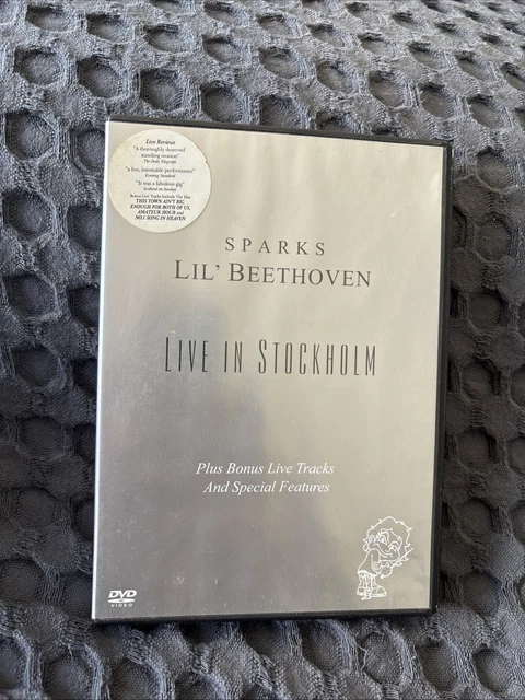 SPARKS LIL' BEETHOVEN Live In Stockholm RARE 2004 DVD 5.1 Bonus