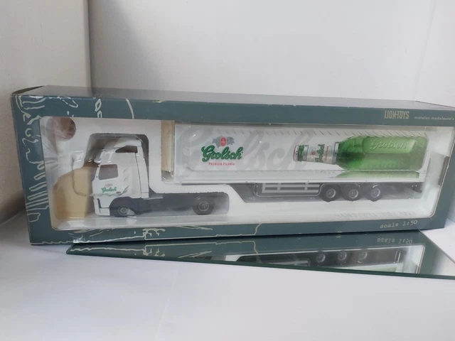 Camión B9 1:50 LION CAR VOLVO FH12 FH 12 con remolque madera de