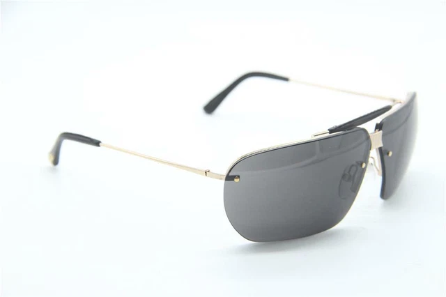 New Tom Ford Tf Dunning 6 772 Black Gold Authentic Sunglasses Tfdunning 6 68-6