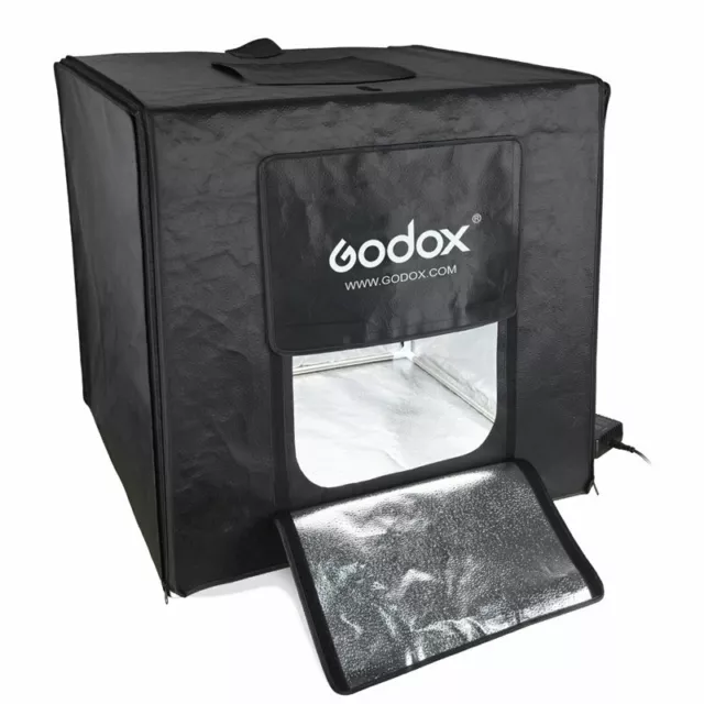 Godox LST80 60W Triple-light LED Photo Studio Lighting Box 80x80x80cm For Camera