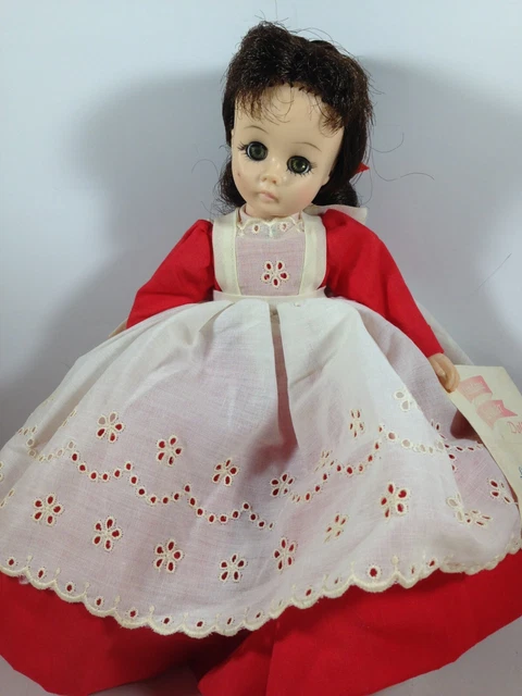 Madame Alexander Little Women Jo Doll 11” Plastic