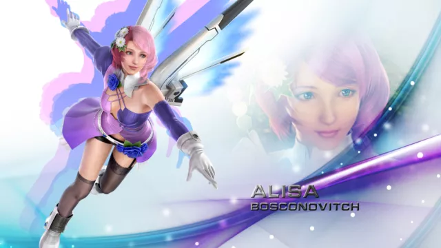 Anime tekken game alisa  Custom Playmat Mat Pad