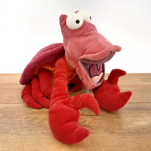 Disney Store Sebastian Crab Plush The Little Mermaid Stamped Soft Toy Kids Gift