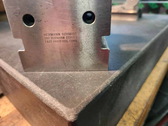 Hermann Schmidt Machinist Grinding Vise 3" x 6-1/2" in
