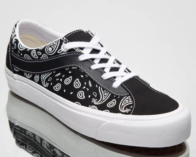 Vans Bold Ni Unisexe Homme Femmes Noir Blanc Skate Mode de Vie Baskets