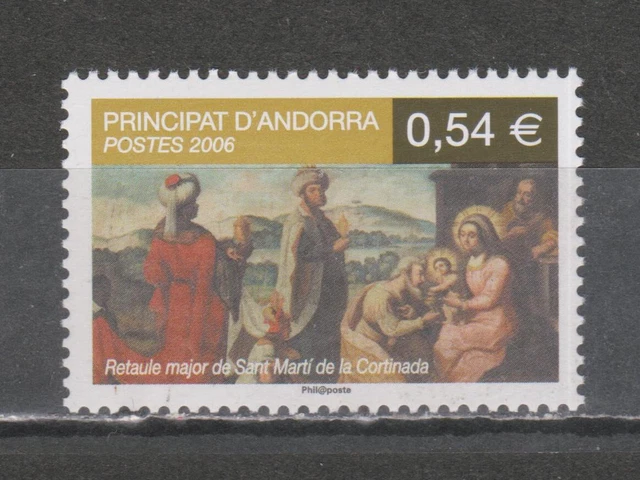 TIMBRE D' ANDORRE Français Neuf N° Y. & T. 632 Sans Trace De Charnière