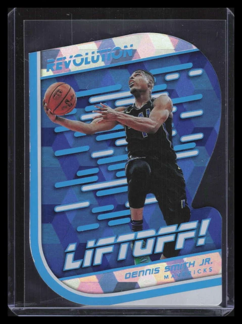 2018-19 Panini Revolution Liftoff! Cubic 9 Dennis Smith Jr. 8/50