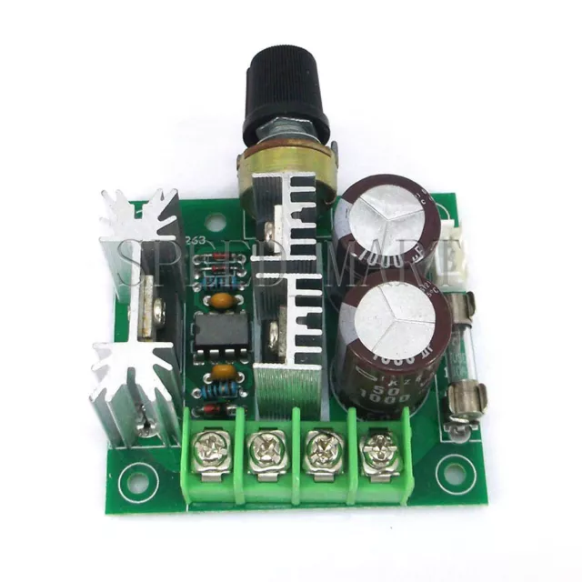 12V-40V /24V 10A Pulse Width Modulator PWM DC Motor Speed Control Switch Module