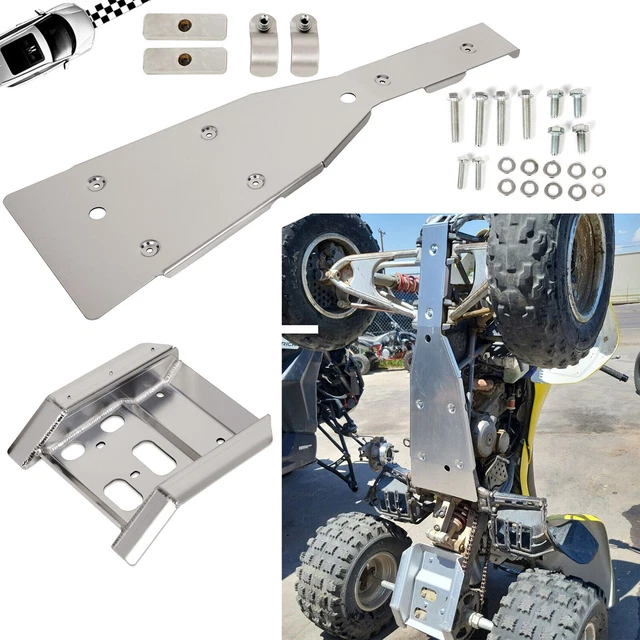 FULL CHASSIS GLIDE & Swing Arm Skid Plate For SUZUKI LTZ400 Z400 KFX