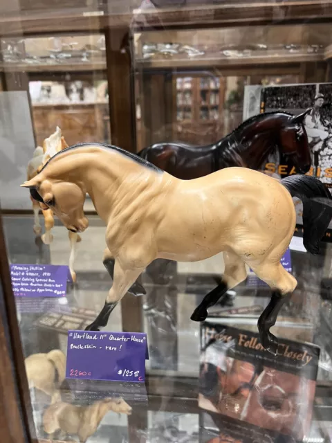 Hartland 11” Buckskin QUARTER HORSE model horse like Breyer Vintage
