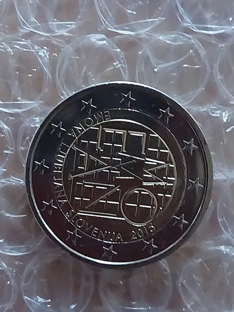 Pièce De 2 Euros Slovensko 2015 - Belle Qualité, Collection Ou Paiement Du Quotidien