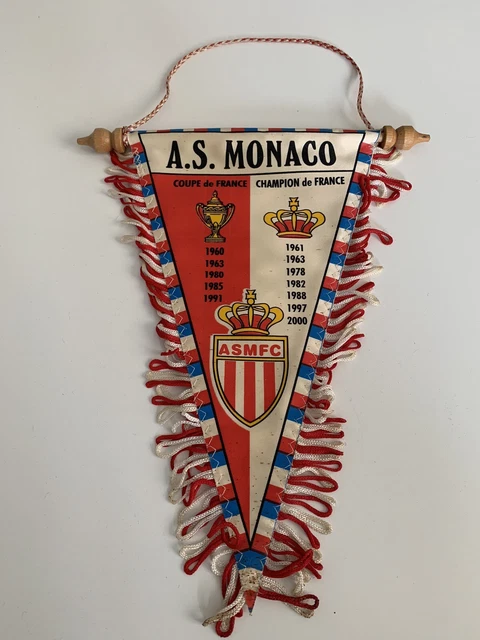 fanion pennant winpel AS MONACO FC club Francais football ligue