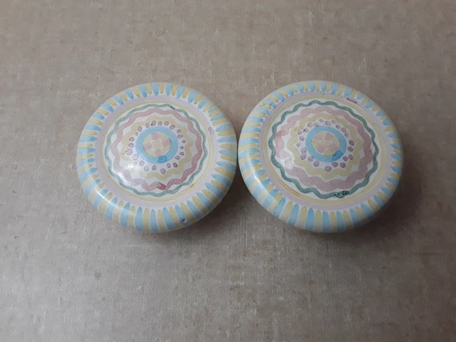 2 Vintage Mckenzie Matching Drawer Pulls