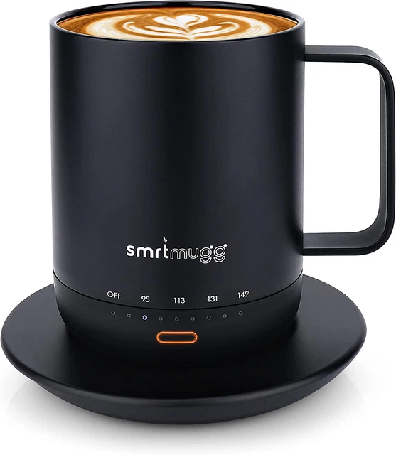 PRO, Heated Coffee Mug, 14 Oz, Temperature Control Smart Mug, 4 Hour Battery Lif