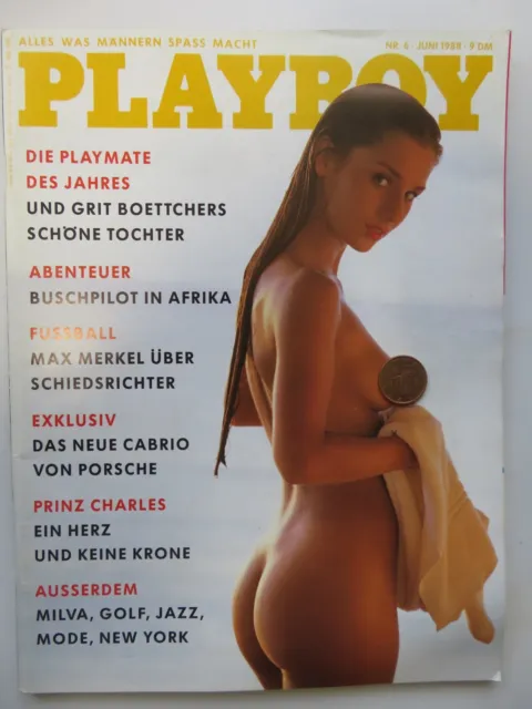 Playboy - D 6/1988, Nora Wenck, Nicole Boettcher, Milva, Emily Lloyd