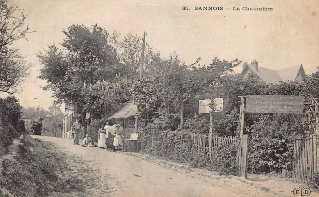 Antique postcard Dept 95 Val d'Oise - Sannois la Chaumière