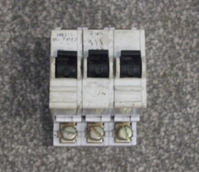 triplo Pole 3 fase 15A S213 Stotz XXXXXXX ABB HB315 Wylex M9 MCB 15 Amp tipo 2 