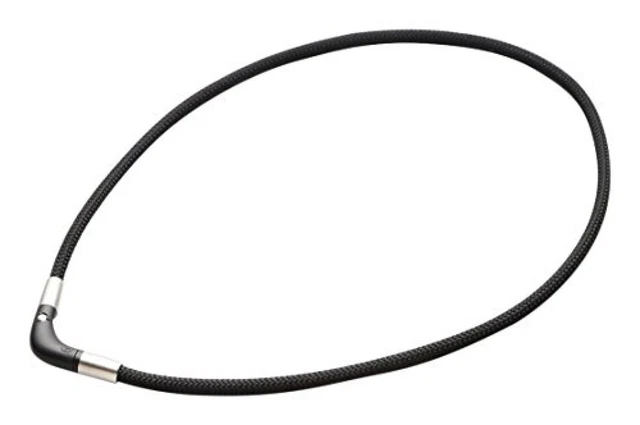 Nuevo Collar Phiten RAKUWA Magnético Titanio Collar Tipo V 50cm Negro Envío Grabado