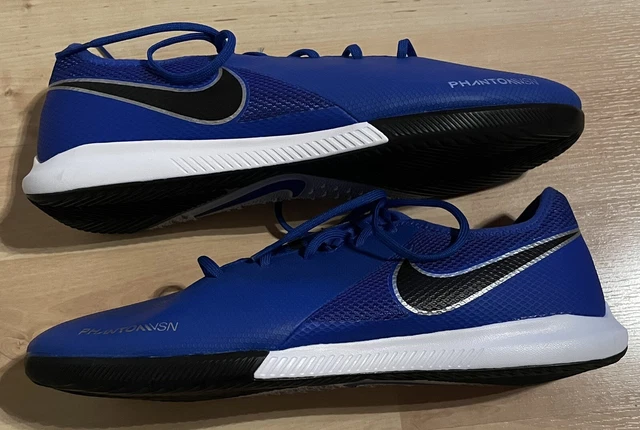 NIKE PHANTOM VSN ACADEMY  IC   GR: 45,5 Hallenfußballschuh  Farbe Blau  Neu