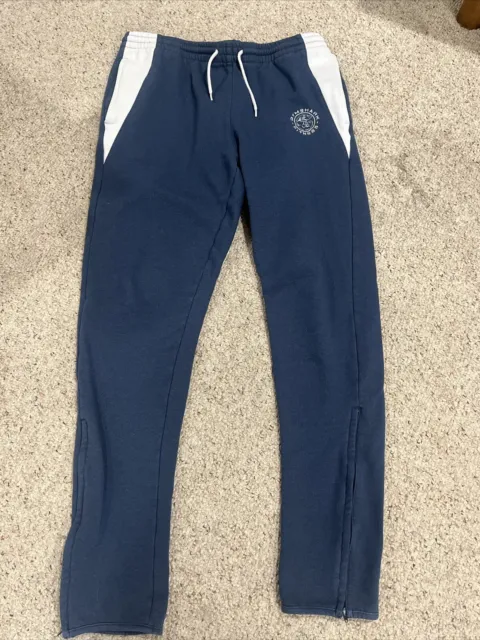 Gymshark Luxe Legacy Zip Hoodie Blue/white Size M