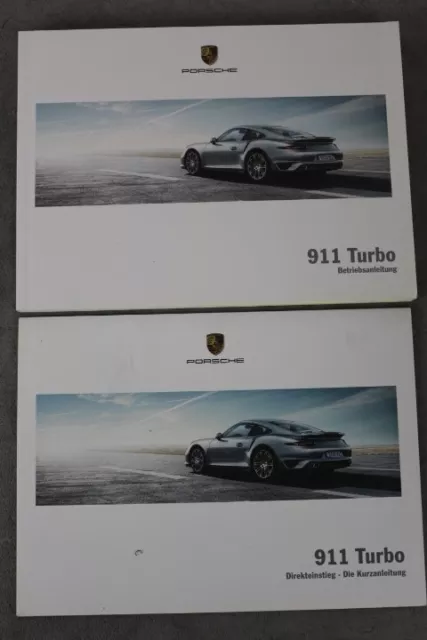 Porsche 911 Turbo -  Betriebsanleitung "02-2015" Typ: 991 Bedienungsanleitung