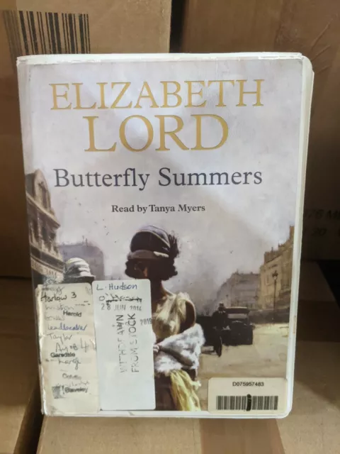 Butterfly Summers by Elizabeth Lord: Unabridged Cassette Audiobook