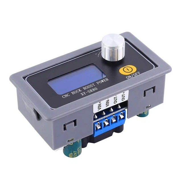 DC-DC 80W 5.1A Adjustable Automatic Boost Power Supply Module CC CV S M7E8