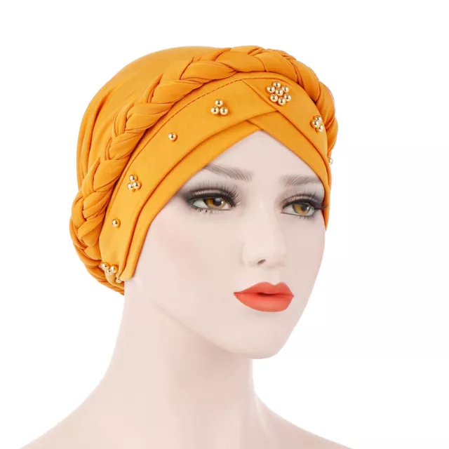 Beanie Headwrap Good Elastic Soft Touch Women Twist Beanie Headwrap Headgear