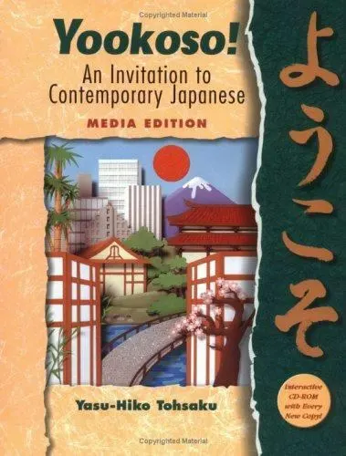Yookoso! An Invitation to Contemporary Japane- hardcover, Tohsaku, 9780072862133