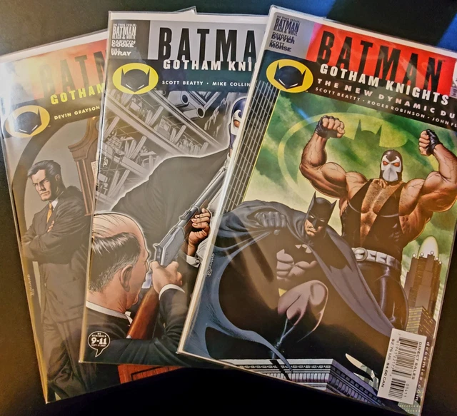 Batman Gotham Knights Lot Of 3 Comic Books #'s 32-34 - BATMAN