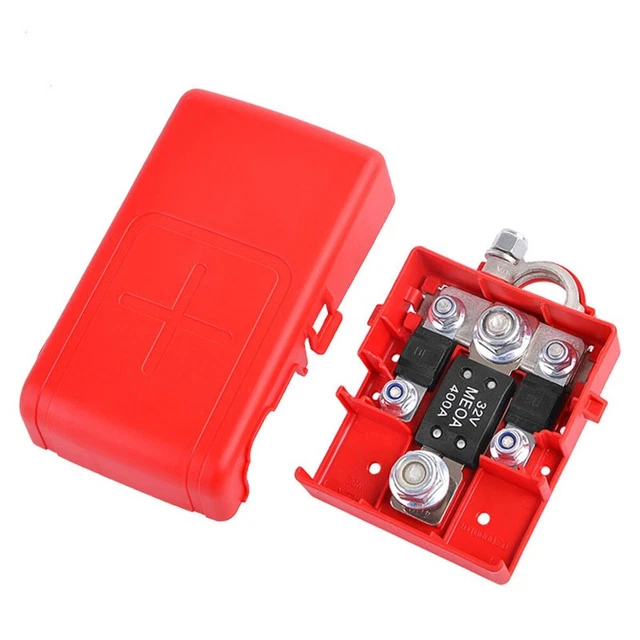 Durable Battery Terminal Connector Adapter Quick Release Replacement W/ Cover