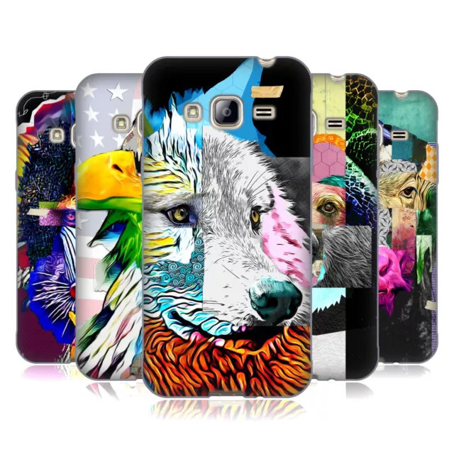 Offizielle Michel Keck Tier Collage Soft Gel Handyhülle Für Samsung Handys 3