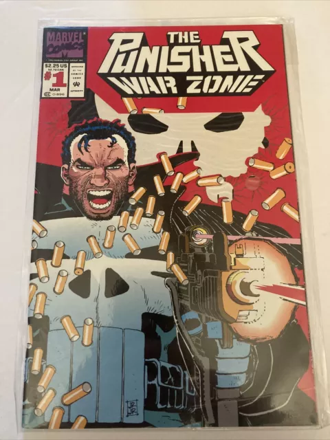 Marvel Comics THE PUNISHER: War Zone Vol. 1, No. 1 March 1992 NM