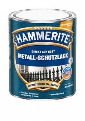 Hammerite Metallschutz-Lack Struktureffekt Grigio Argento 250ml