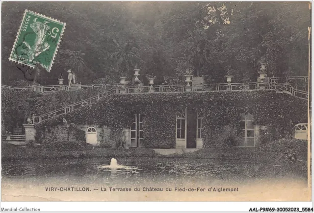 AALP9-91-0820 - VIRY-CHATILLON - La Terrasse Du Chateau Du Pied De Fer D'Aigle