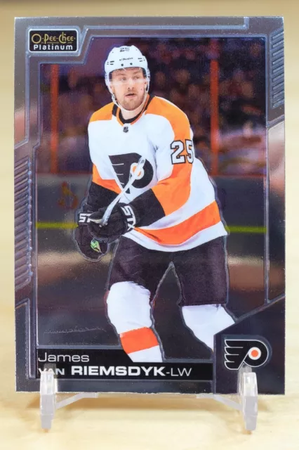 2020-21 Upper Deck OPC Platinum Base #88 James Van Riemsdyk - Philadelphia Flyer