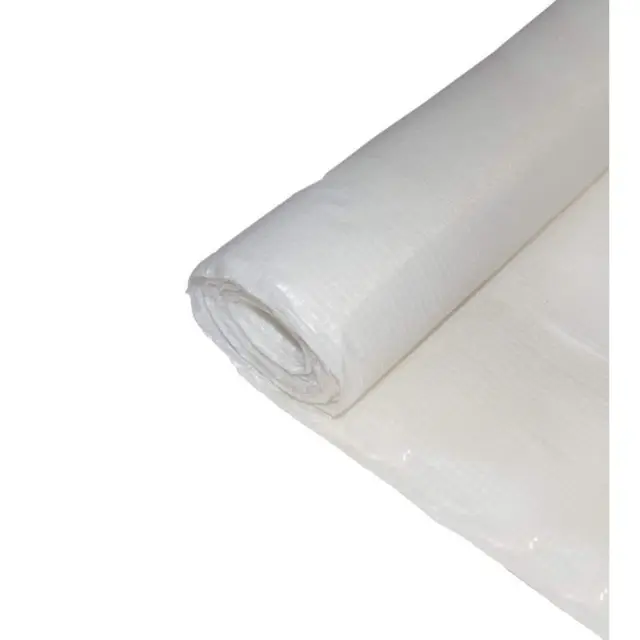 Boen Plastic Sheeting 40'X100' Woven Reinforced String Great For Vapor Barrier